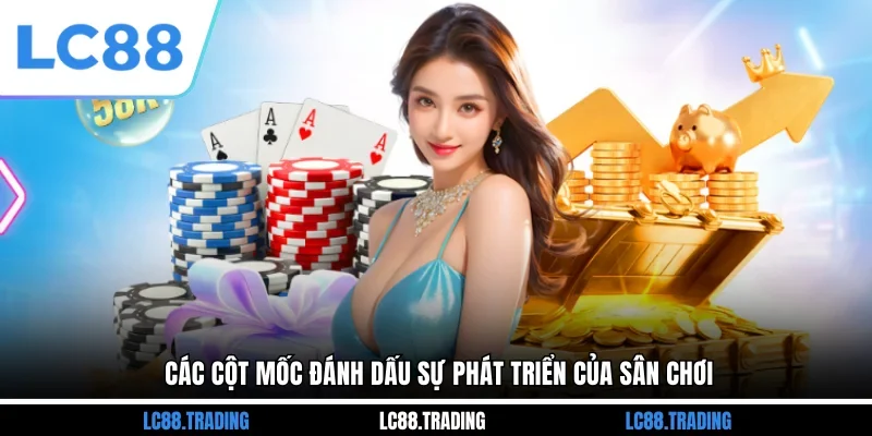 Các cột mốc đánh dấu sự phát triển của sân chơi
