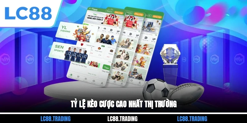 Tỷ lệ kèo cược cao nhất thị trường